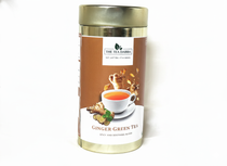 Ginger Green Tea – Spicy and Soothing Blend (Tin Box)