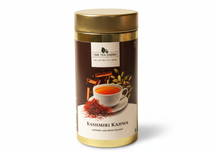 Kashmiri Kahwa Green Tea – Spiced Saffron Delight (Tin Box)