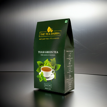Tulsi Green Tea – Sacred Herbal Wellness - 100g Pack