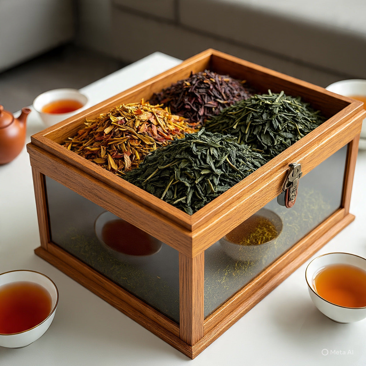 🍃 100% Whole Leaf Teas